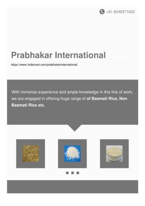 Prabhakar International