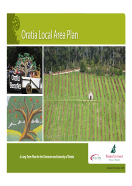 Oratia Local Area Plan PDF 3.2 MB