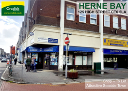 Herne Bay 125 High Street Ct6 5La