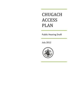 Chugach Access Plan