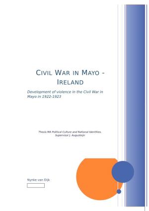 Civil War in Mayo - Ireland