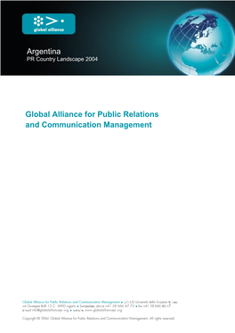 Argentina Global Alliance for Public Relations and Communication Management