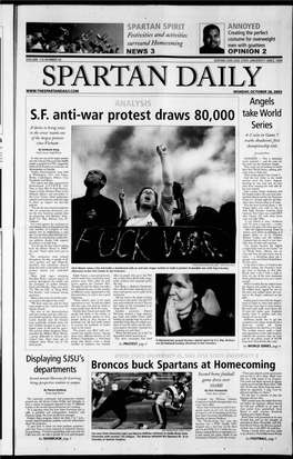 Spartan Daily, October 28, 2002