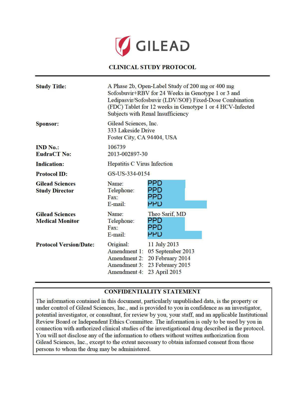 Amendment 4: 23 April 2015