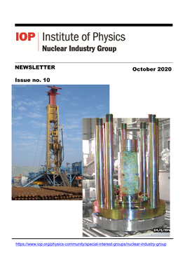 NEWSLETTER Issue No. 10 October 2020