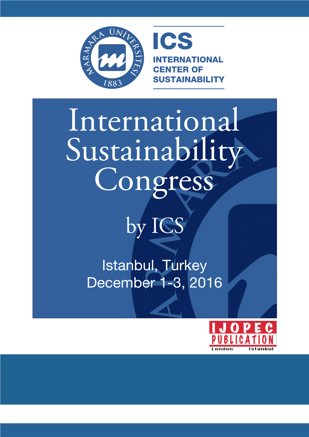 International Sustainability Congress 2016