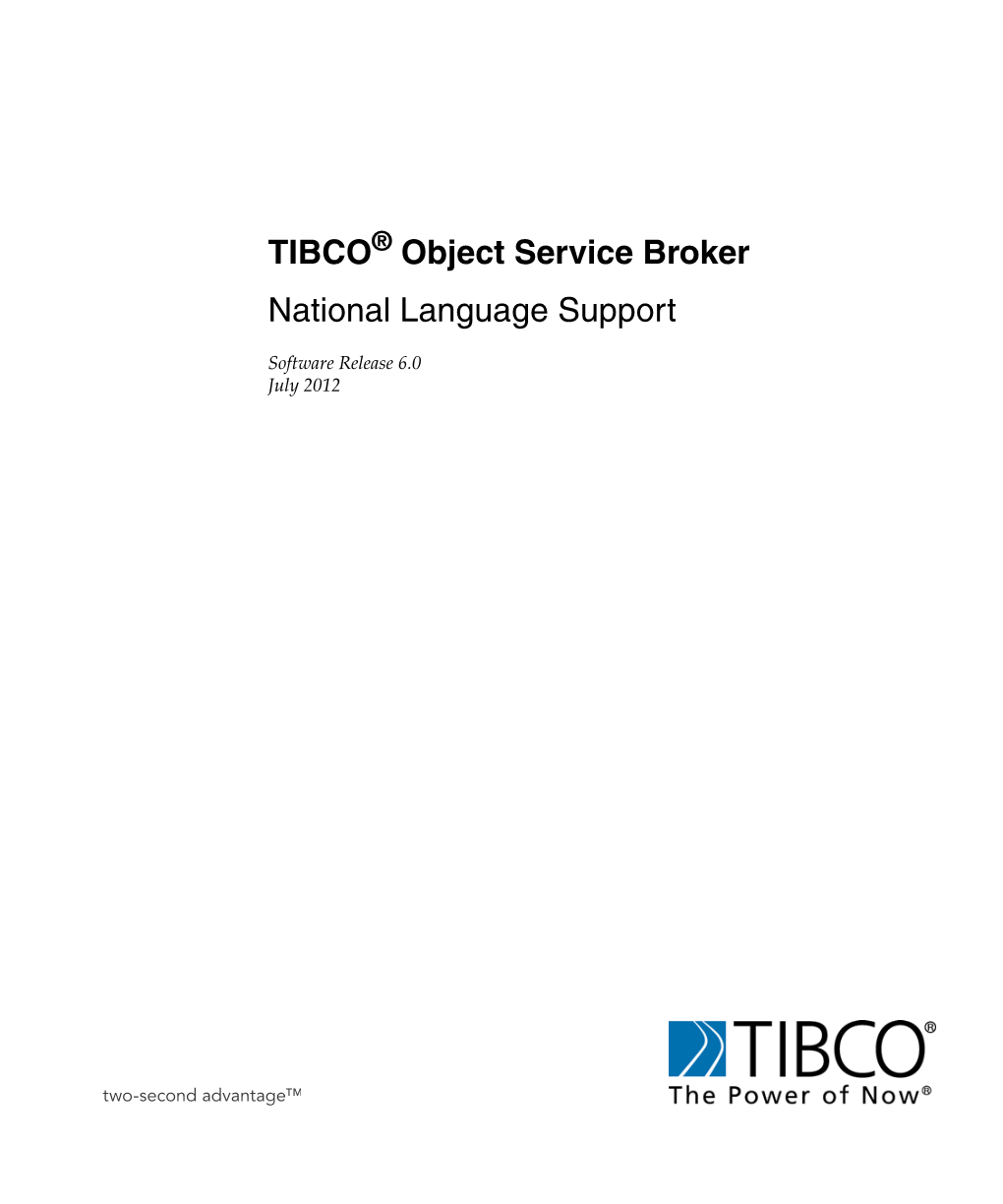 National Language Support