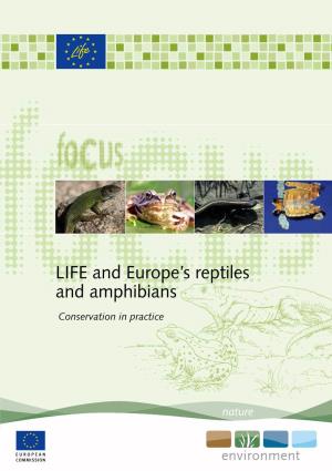 LIFE and Europe's Reptiles and Amphibians: Conservation