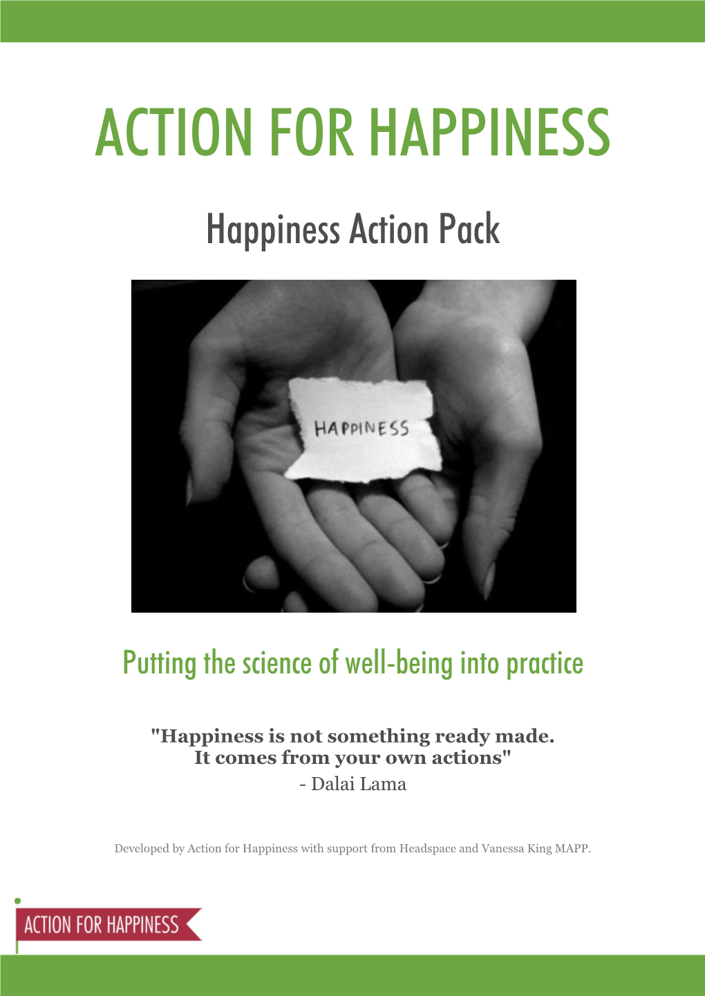 Happiness Action Pack