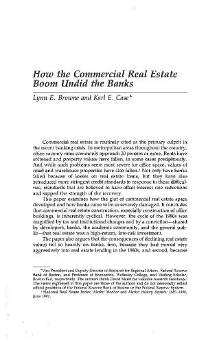 How the Commercial Real Estate Boom Undid the Banks 59