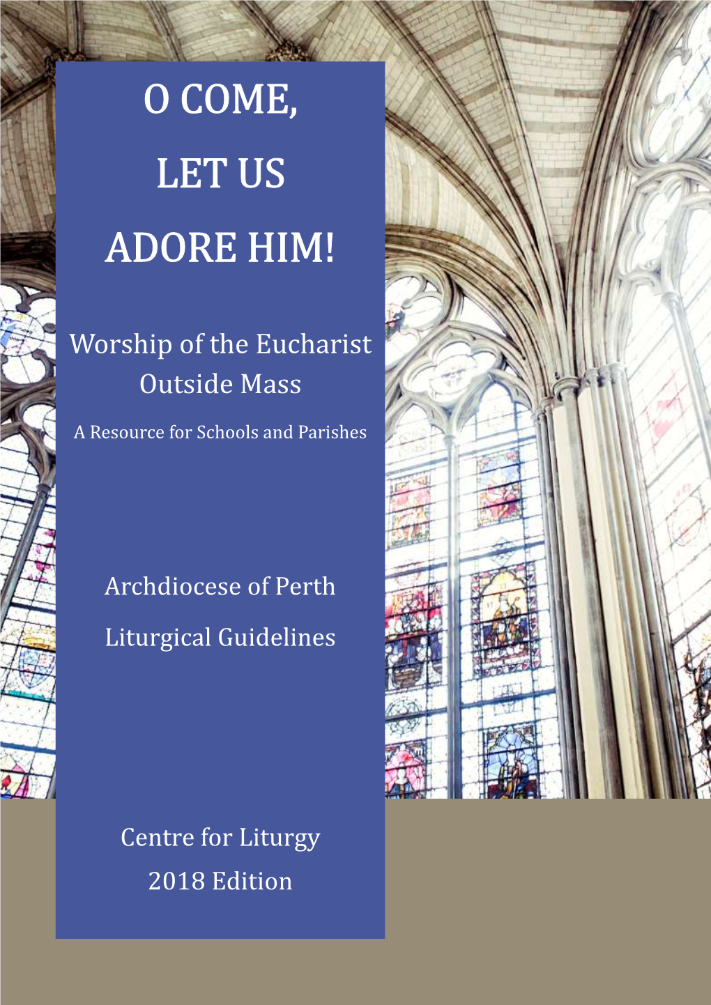 O Come, Let Us Adore Him!