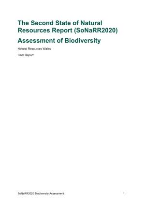 (Sonarr2020) Assessment of Biodiversity