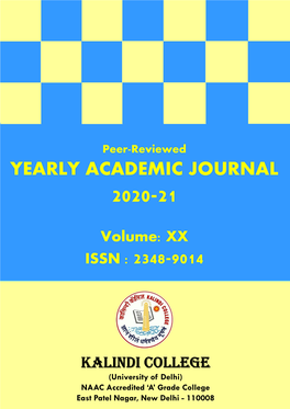 Yearly Academic Journal Issn