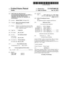 (12) United States Patent (10) Patent No.: US 9,079,805 B2 Muller (45) Date of Patent: Jul
