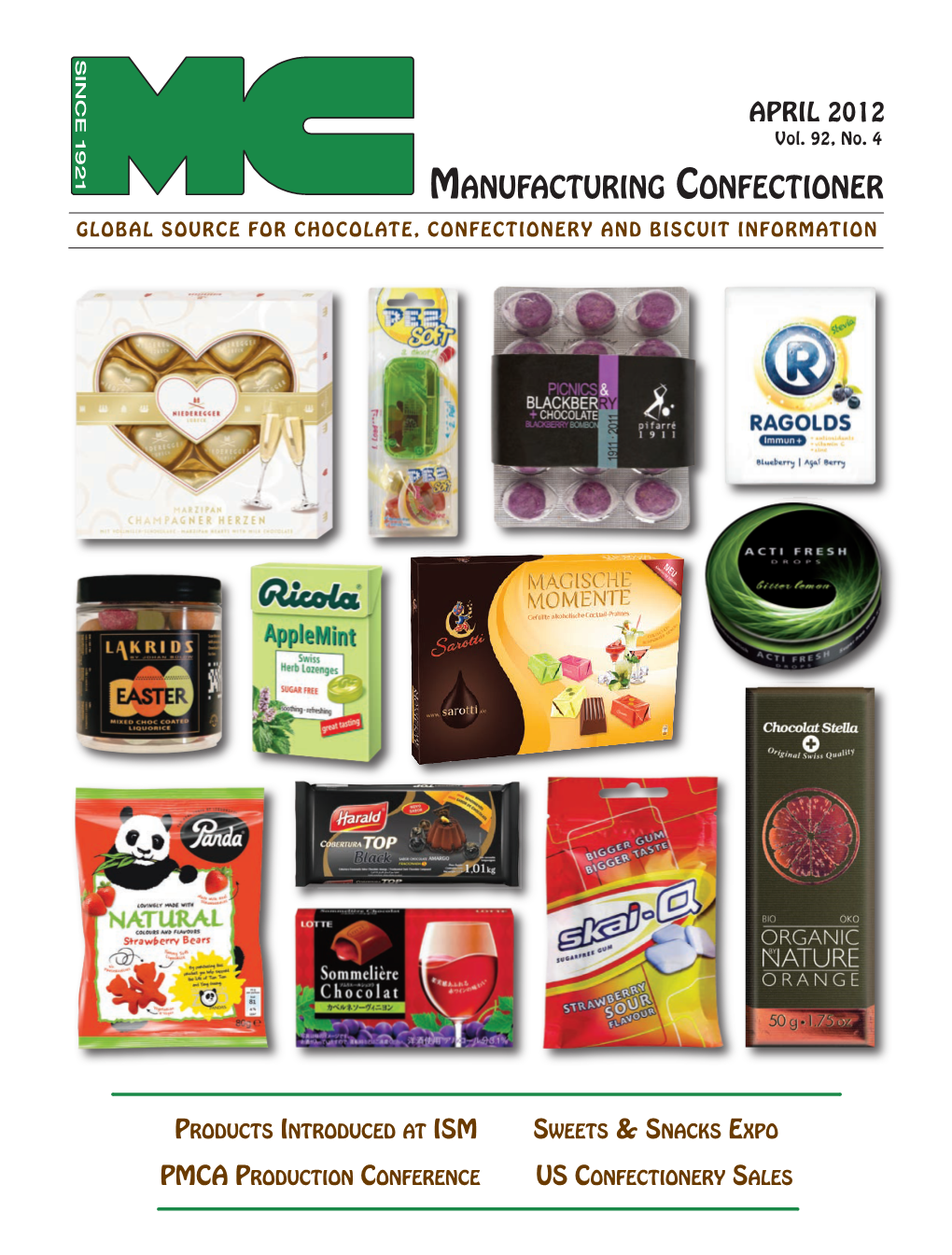 Manufacturing Confectioner Global Source for Chocolate, Confectionery and Biscuit Information