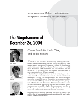 The Megatsunami of December 26, 2004