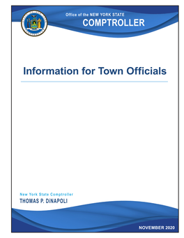 Information for Town Officials