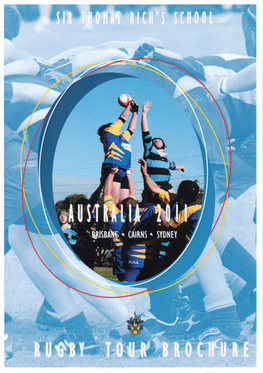 Australia 2011 -STRS Rugby Tour Brochure