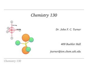 Chemistry 130