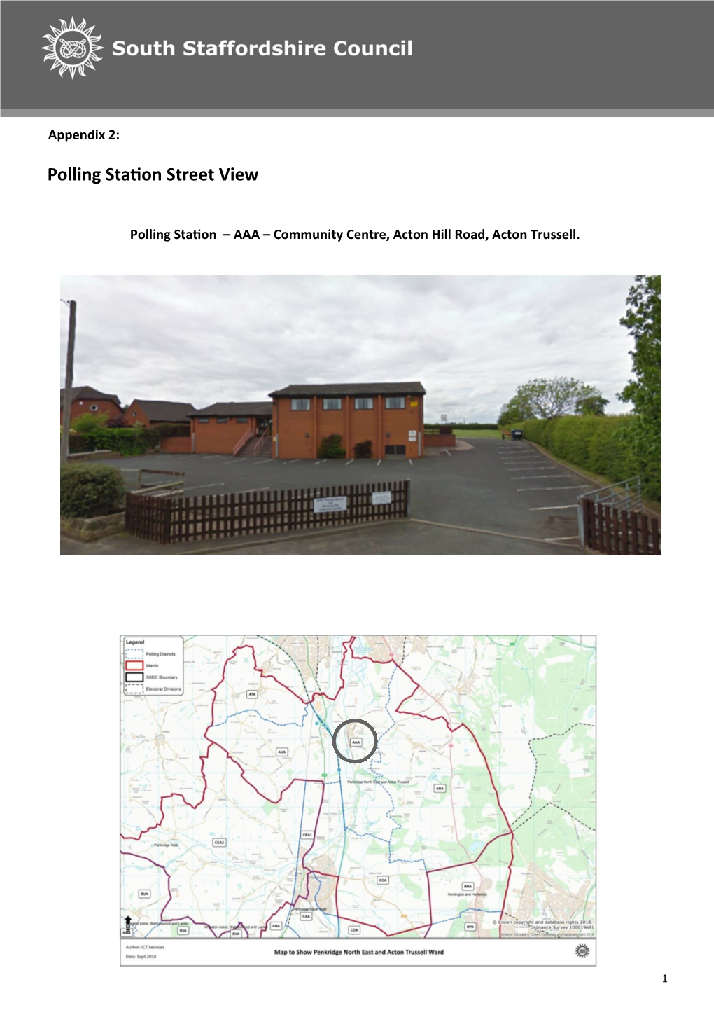 Polling Station Street View