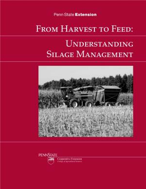 From Harvest to Feed: Understanding Silage Management Contents