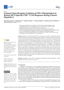 Gamma-Chain Receptor Cytokines & PD-1 Manipulation to Restore HCV