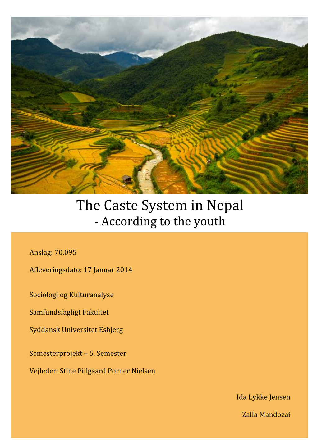 Caste System In Nepal Pdf