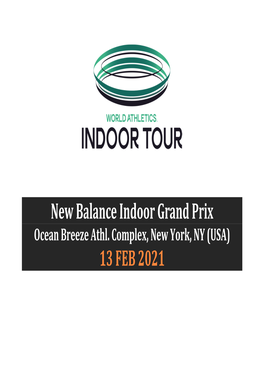 New Balance Indoor Grand Prix 13 FEB 2021
