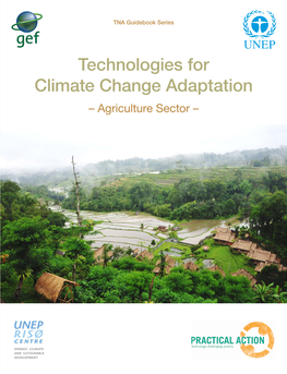 Technologies for Climate Change Adaptation – Agriculture Sector – Technologies for Climate Change Adaptation: Agriculture Sector