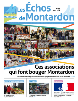 Demontardon Mairie De Montardon • 29, Route De La Mairie • 64121 MONTARDON • 05 59 33 22 63 • Contact@Montardon.Org •
