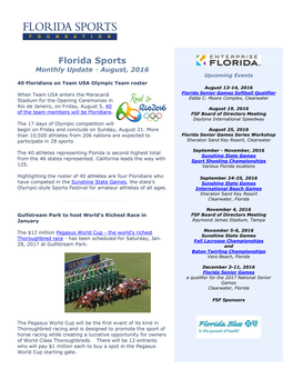 Florida Sports Foundation Padres