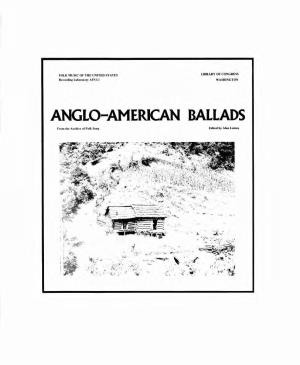 Anglo-American Ballads