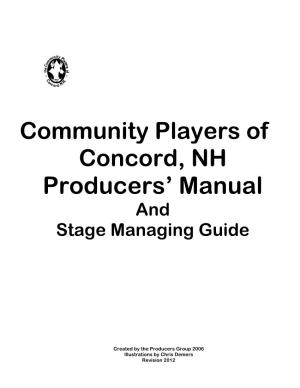 Producers' Manual