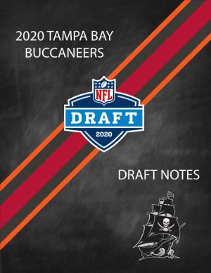 2020 Tampa Bay Buccaneers Draft Notes