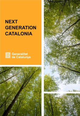 Next Generation Catalonia Contents