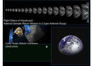 Flight Status of Hayabusa2: Asteroid Sample Return Mission to C-Type