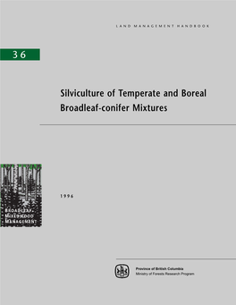 Silviculture of Temperate and Boreal Broadleaf-Conifer Mixtures