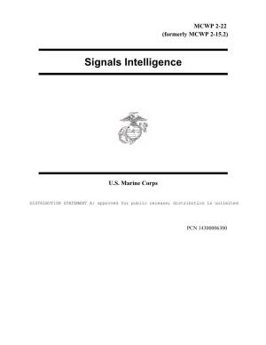 MCWP 2-22 Signals Intelligence ______C-3