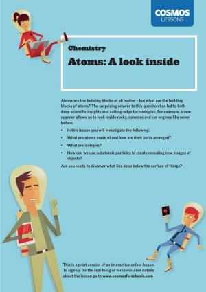 Atoms: a Look Inside