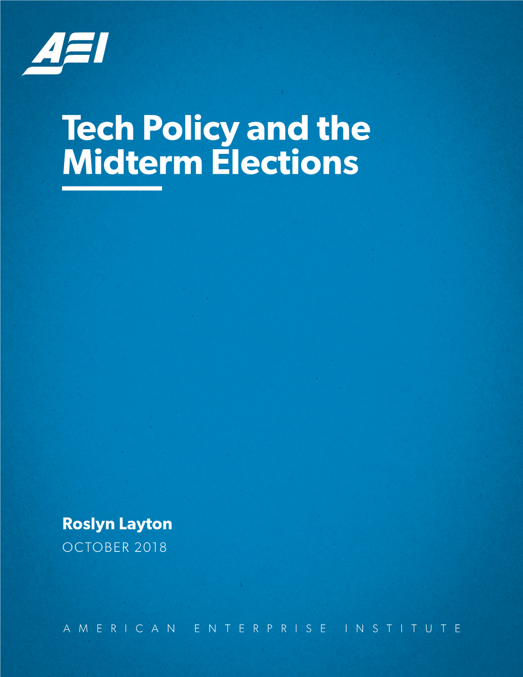 Tech Policy and the Midterm Elections