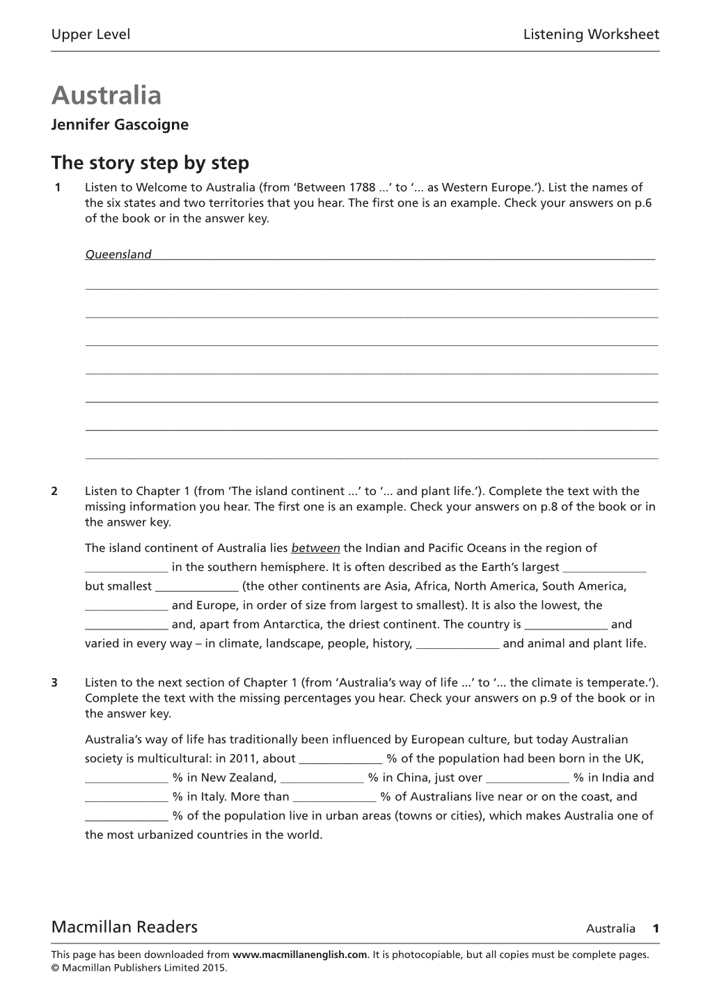 Australia-Audio-Worksheet.Pdf