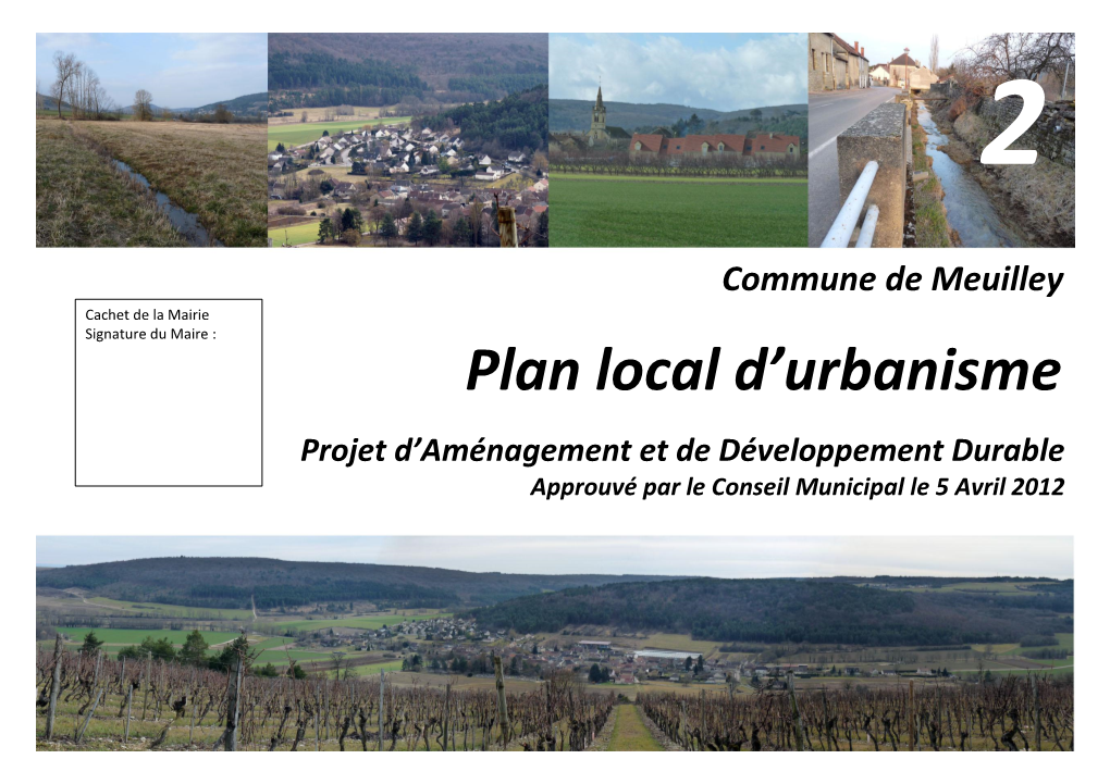 Plan Local D'urbanisme