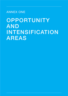 Annex One Opportunity and Intensification Areas the London Plan March 2015
