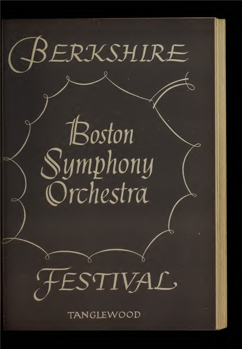 Boston Symphony Orchestra Concert Programs, Summer, 1954-1956