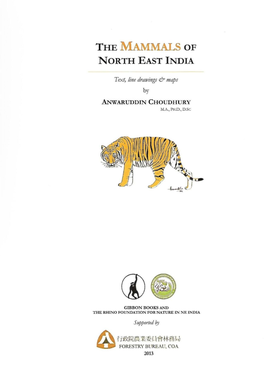 The Mammals of North East India