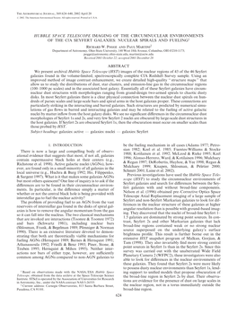 HUBBLE SPACE TELESCOPE IMAGING of the CIRCUMNUCLEAR ENVIRONMENTS of the Cfa SEYFERT GALAXIES: NUCLEAR SPIRALS and FUELING1 Richard W