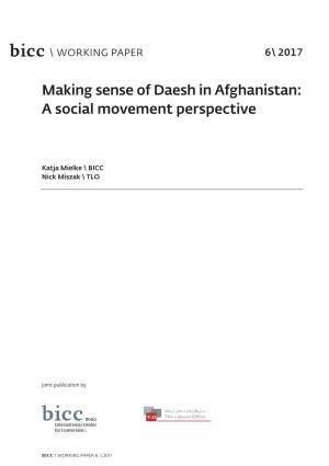 Making Sense of Daesh in Afghanistan: a Social Movement Perspective