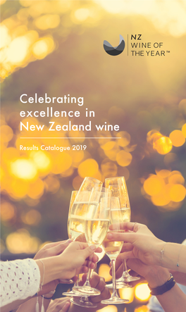Celebrating Excellence in New Zealand Wine