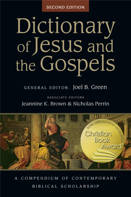 Dictionary of Jesus and the Gospels