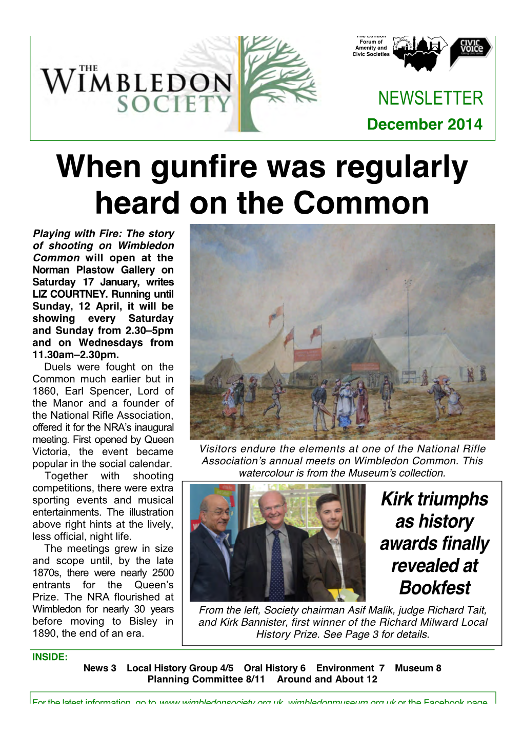 When Gunfire Was Regularly Heard on the Common